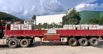 齐齐哈尔 芝麻灰花岗岩地铺石出货日常