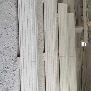 齐齐哈尔 花岗岩厂家带你看白麻花岗岩门楼大柱柱皮