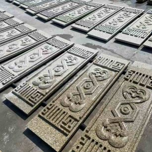 齐齐哈尔 黄金麻花岗岩外墙雕刻板