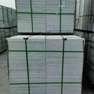 齐齐哈尔 芝麻白火烧，园林广场市政工程地铺石，1.8~5.0厚均有现货