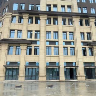 齐齐哈尔 黄金麻花岗岩荔枝面小区外墙干挂