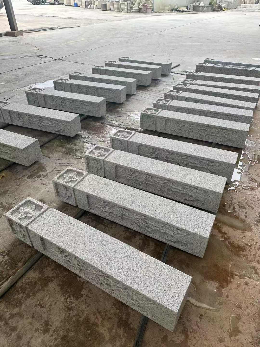 齐齐哈尔 白麻方柱雕花防水