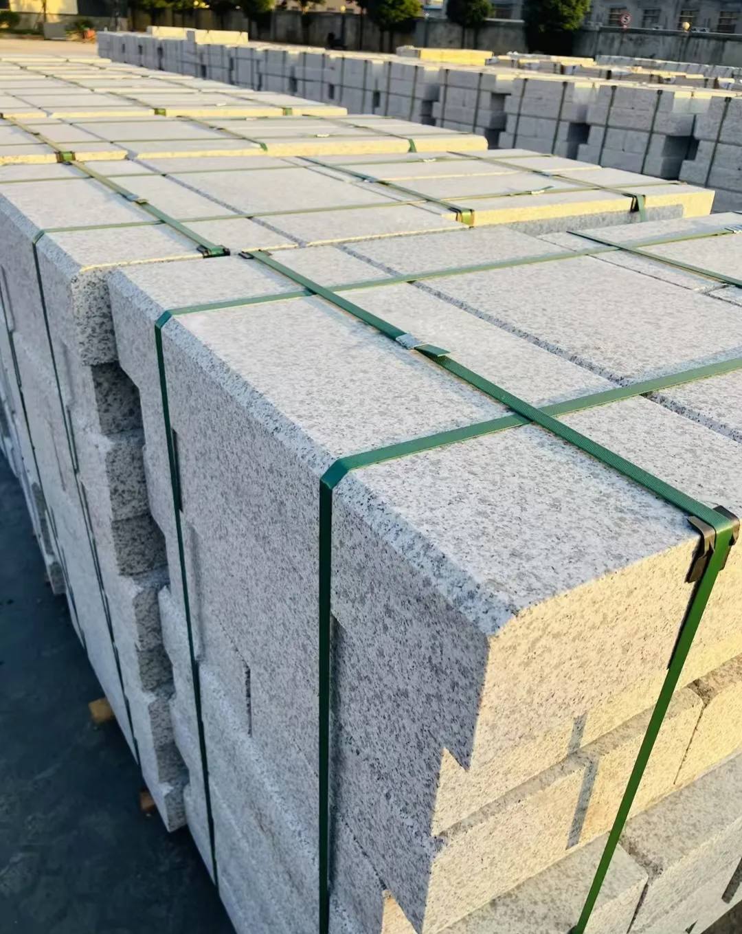 齐齐哈尔 白麻花岗岩路沿石，马路牙子，路缘石，平石，立缘石等