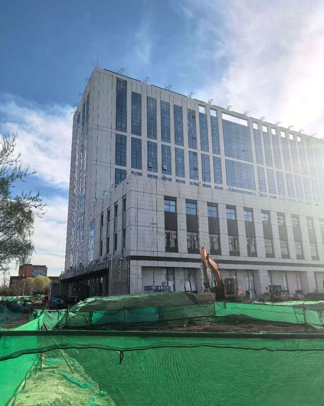 齐齐哈尔 白麻花岗岩石材外墙干挂