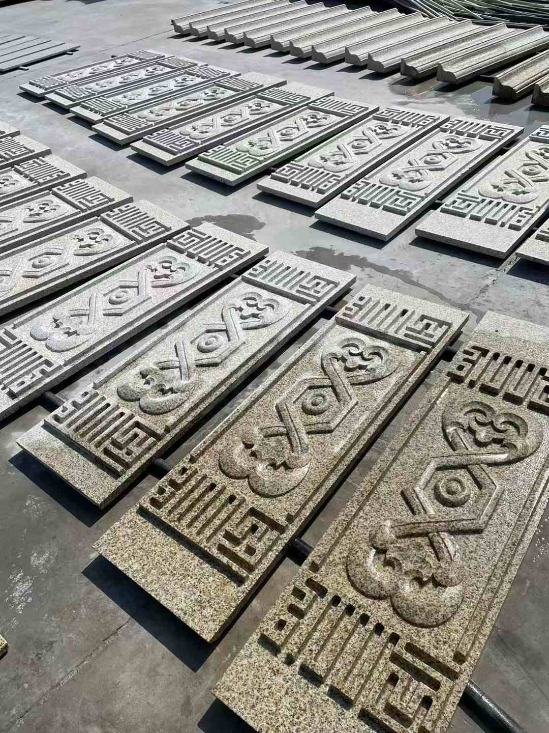 齐齐哈尔 黄金麻花岗岩外墙雕刻板