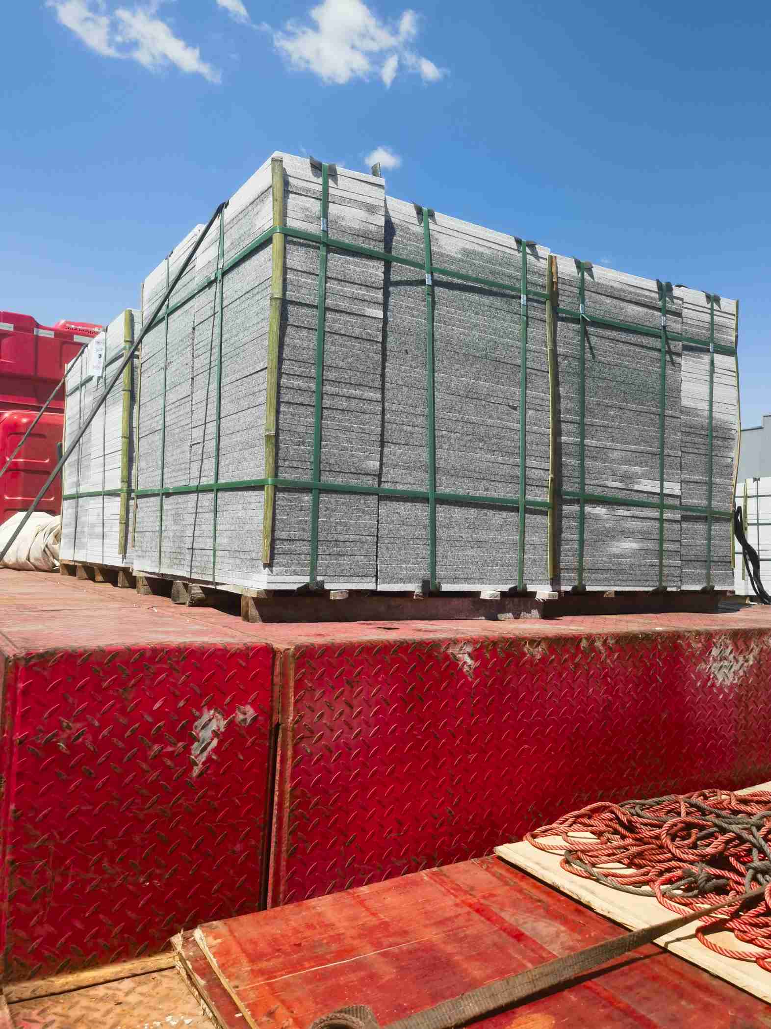 齐齐哈尔 芝麻白火烧规格板地铺石300*600/600*600